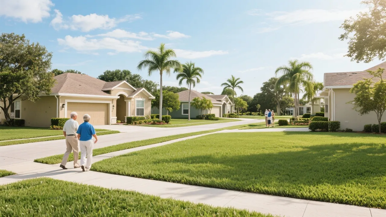 Discover 55 Plus Townhomes in Florida