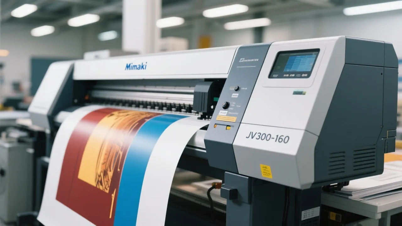 Understanding the Mimaki JV300-160 Plotter