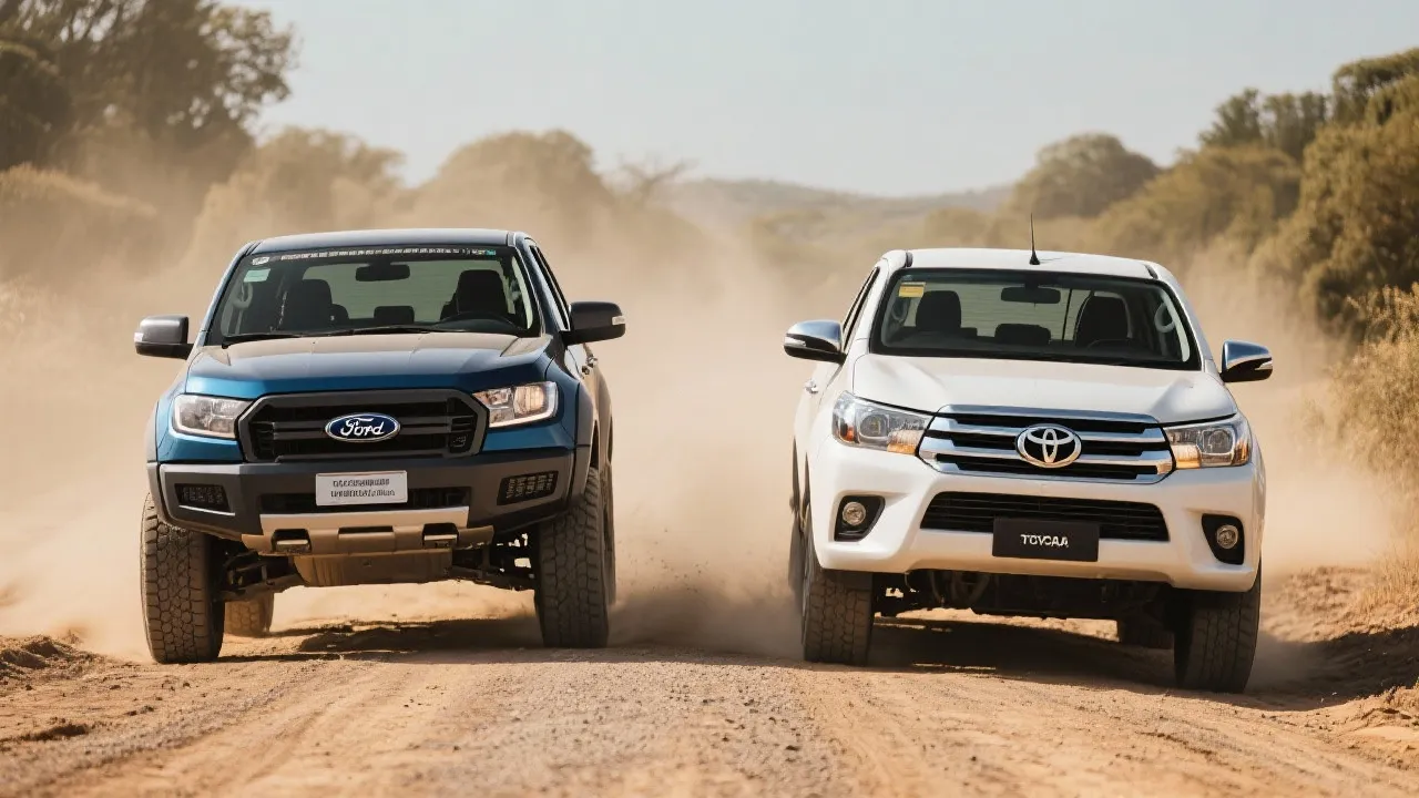 Ford Ranger vs Toyota Hilux