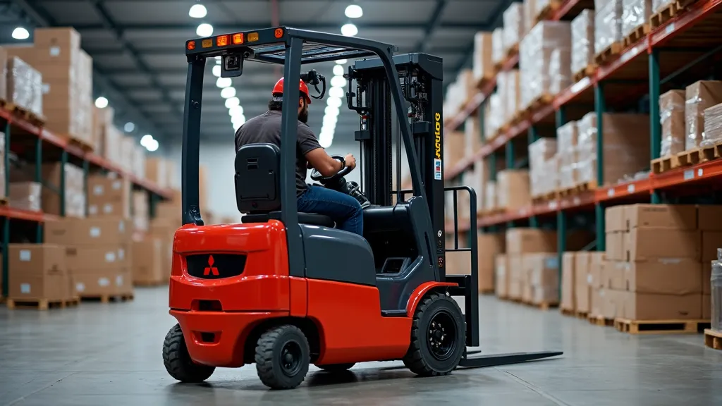 Unveiling the Mitsubishi Forklift P22